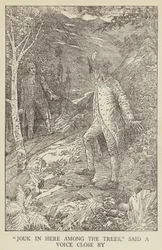 Illustrazione per Kidnapped di Robert Louis Stevenson