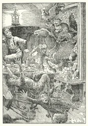 I Musicanti di Brema (litografia)