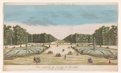 Vista dei Giardini di Versailles