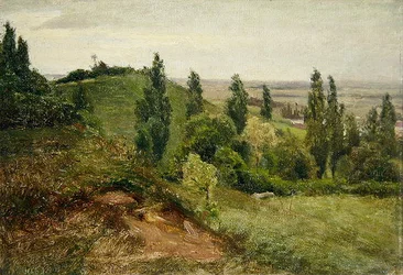 Il versante ovest del Doernberg, vicino a Kassel