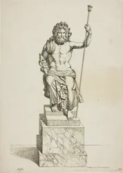 Giove, tratto dalla collezione di M. Denon