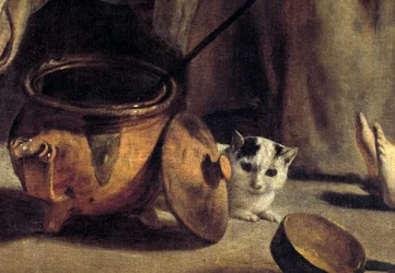 Famiglia di contadini in un interno (dettaglio)