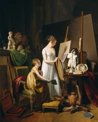 Lo studio di un pittore