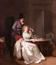 Una donna che scrive al suo amante (o La lettera), 1789-1793 ca.