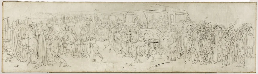 Cuculi sul Quai des Tuileries, circa 1805