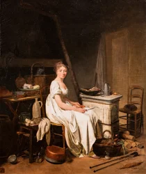 Il cuoco, 1789-1799 circa (olio su tela)