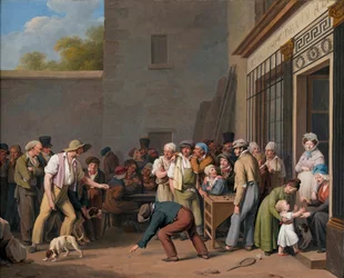 Louis-Léopold Boilly - Il gioco della botte