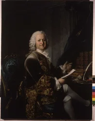 Ritratto di Louis Phelypeaux, Conte di Saint Florentin, Marchese e Duca di La Vrilliere (1705-1777), statista francese