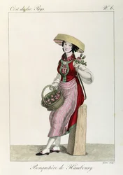 Costume delle donne di Amburgo