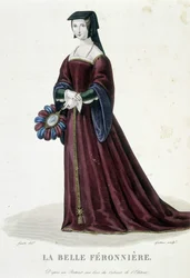 La Belle Ferronnière in "Galleria francese delle donne celebri"