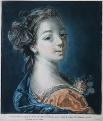 Testa di una donna (Mme. Deshayes?)