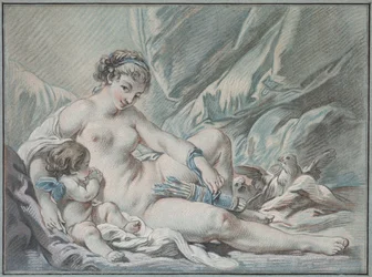 Amore chiede a Venere di restituirgli le sue armi, 1768