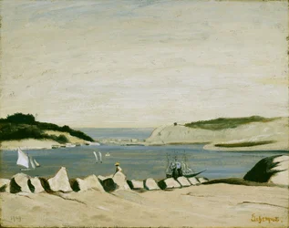 Scena costiera, 1909