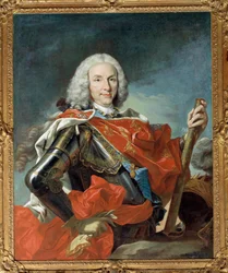 Ritratto di Filippo V, Re di Spagna (1683-1746). Dipinto di Louis Michel van Loo (1707-1771) 1745