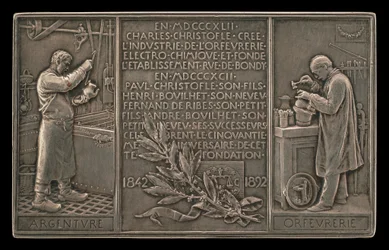 Cinquantesimo anniversario della Compagnia Christofle [retro]