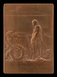 La Francia piange il Presidente della Repubblica [retro], 1894