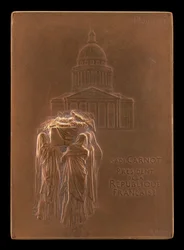 Il corpo del Presidente Sadi Carnot portato al Panthéon [recto], 1894