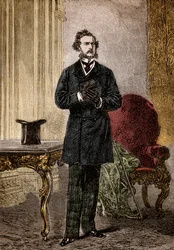 Ritratto di Phileas Fogg, personaggio de Il giro del mondo in ottanta giorni, romanzo d