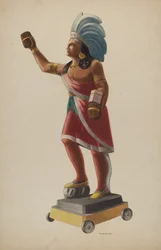 Indiano del Negozio di Sigari, 1938