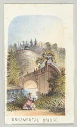 Ponte ornamentale, dalla serie, Vedute di Central Park, New York, Parte 2, 1864