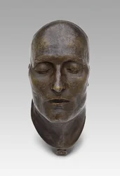 Maschera mortuaria di Napoleone, modellata 1821 fusa 1833