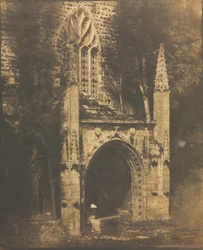 Fontana di Notre-Dame a Saint-Brieuc, Bretagna, c. 1853
