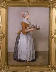 La cioccolata (cioccolata calda), copia dell