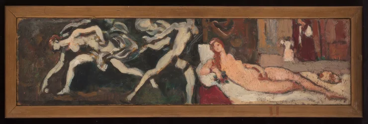 Studi dopo La Venere di Urbino di Tiziano e La corsa di Atalanta di Guido Reni, realizzati in occasione della mostra "Arte italiana" al Petit Palais.
