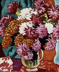 Vaso di dalie