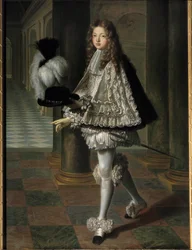 Ritratto in piedi di Louis Alexandre de Bourbon, conte di Tolosa