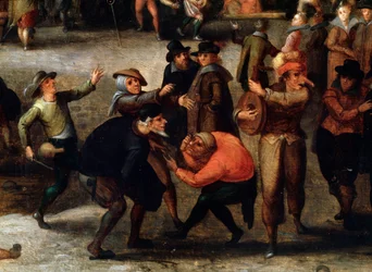 Dettaglio del carnevale, inizio XVII secolo