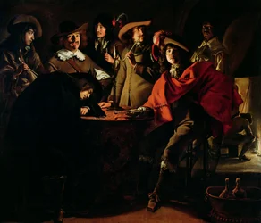 Le guardie che fumano, 1643