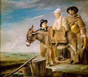 La famiglia della lattaia, 1641