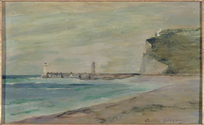 Paesaggio di spiaggia, Fécamp
