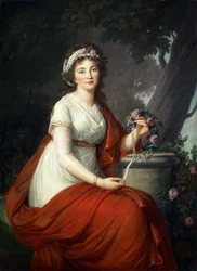Ritratto della contessa Tatyana Vasilievna Yusupova, nata von Engelhardt 1769-1841, 1797