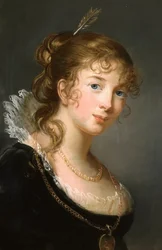 Principessa Federica Dorotea Luisa Filippina di Prussia 1770-1836, contessa Radziwill, c. 1801
