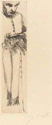 Sacerdote che legge, 1916