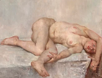 Nudo femminile disteso