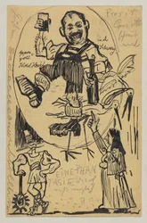 Cartolina, timbro postale 12 giugno 1895 (Appenzell)
