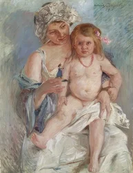 Madre e bambino (Charlotte Corinth e Wilhelmine)