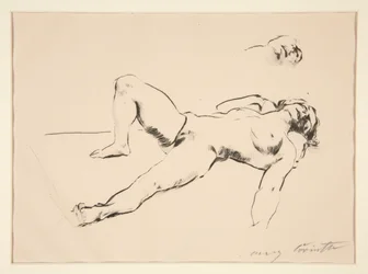 Nudo reclinato