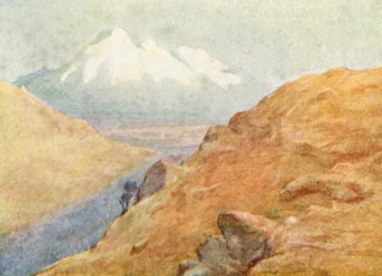 Illustrazione per la vita di HM Stanley (litografia a colori)