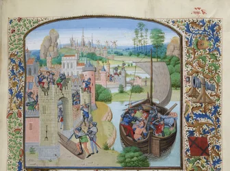 Massacro dei mercanti di Gand ad Audenarde 1380, ca 1470-1475