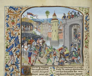 La battaglia di Caen nel 1346