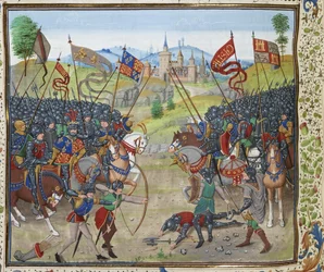 La battaglia di Nájera del 3 aprile 1367