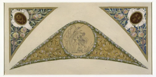 Bozzetto per la Scala delle Feste al Municipio di Parigi: Scorpione, ca. 1888-1898