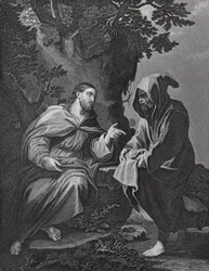 Cristo tentato, Luca, cap. 4, versetti 3-13