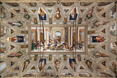 La storia di Ulisse (il ritorno), soffitto del Salone Cambiaso