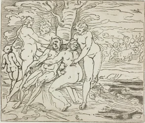 Venere in lutto per la morte di Adone