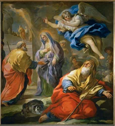 Annunciazione a Gioacchino (dipinto su tela)
